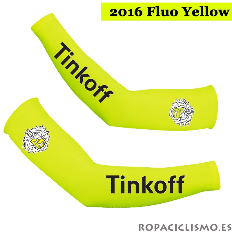 2016 Saxo Bank Tinkoff Manguitos amarillo